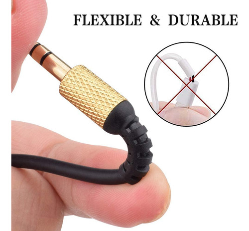 Cable Para Marshall Audio Jack 3.5mm Con Micrófono Firme