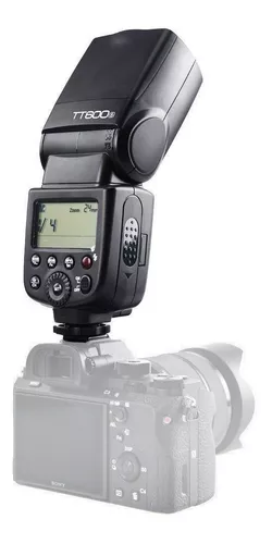 Flash manual Godox TT600 HSS Gn60 receptor interno 2.4Ghz