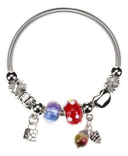. . 12 Pulseras Tipo P A N D O R A (extensible De Acero