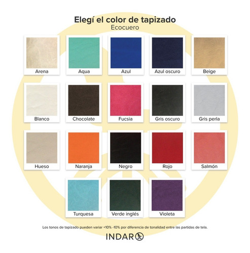Imagen 6 de 10 de Silla De Escritorio Indar India Mesh Ergonomica Ejecutiva