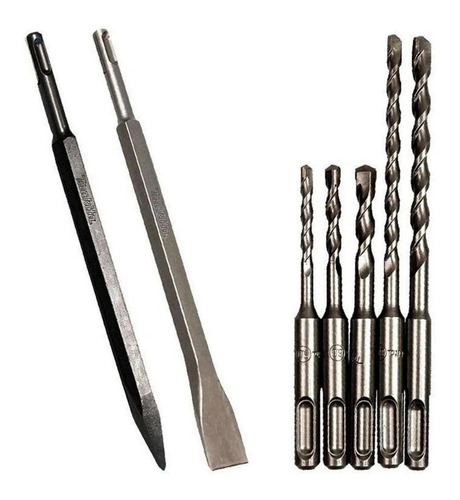 Imagem 4 de 7 de Martelete Combinado Sds Plus Hr2470 800w Makita + Acessórios