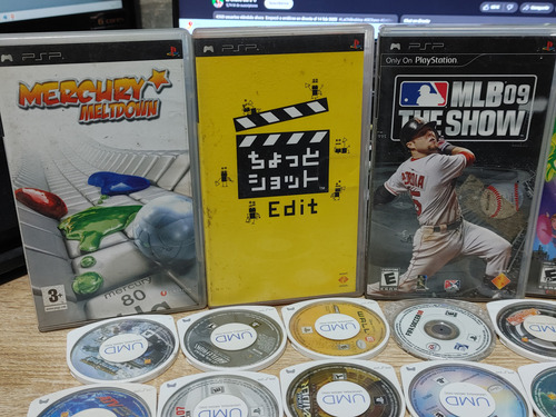 Umd Psp Varios Muchos Juegos Discos Juego Sony Precio X3 Blanco (Usado)