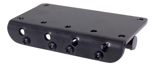 Puente De Bajo De 4 Cuerdas De 80mm, Repuesto De Metal Negro