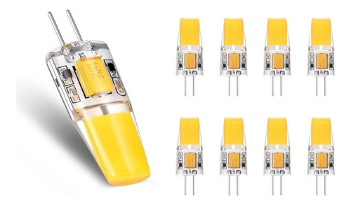 12v Ac/dc Mini G4 Cob Lámpara Led 12v Ac/dc Luz De Maíz 2,2