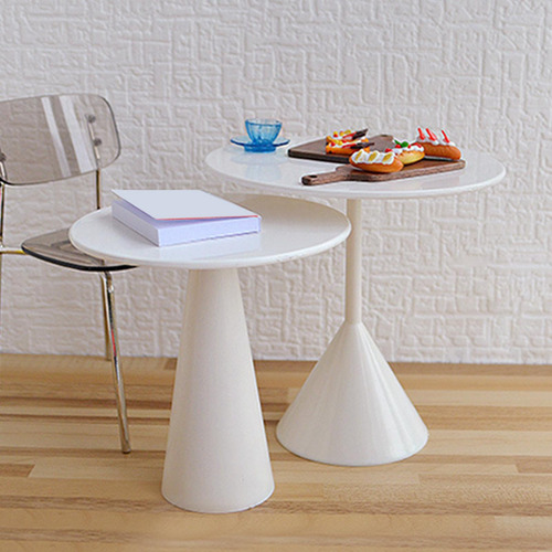 2 Piezas De Regalos De Mesa De Casa De Muñecas Para Negro