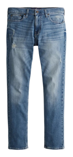 Pantalón Jeans Skinny Hollister Original Epic Flex