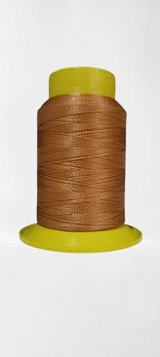 Linha Nylon Poliamida 60 Costura Artesanato 23g Resistente Cor Caramelo 25