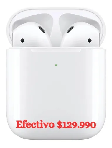 Apple AirPods con estuche de carga 2.ª gen.