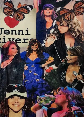 Frazada Manta De Viaje Cobija Ligera Jenni Rivera 127x102cm