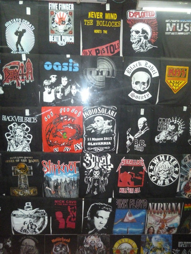 Remera De Metallica Master Of Puppets Rockería Que Sea Rock