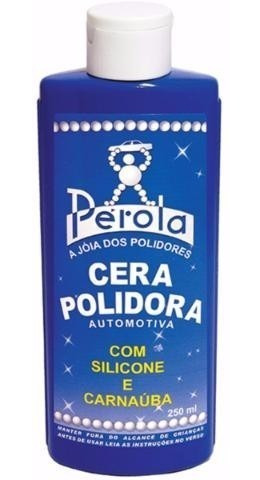 Cera Polidora Pérola Cremosa Com Silicone 250ml - 11872