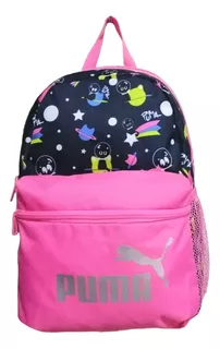 Mochila Puma Phase Small Backpack Chica Color Rosa/ Gatos (07987910)