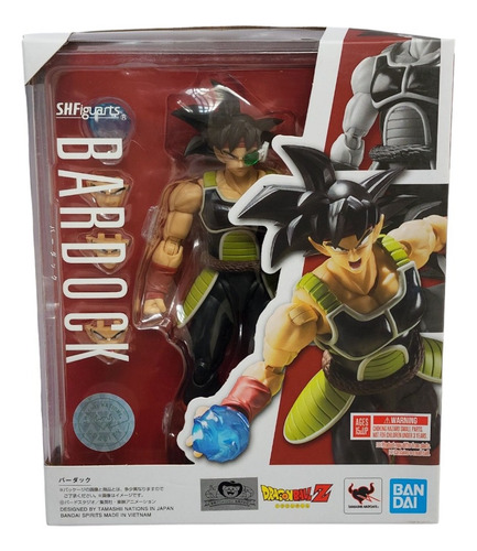 Figura Dragon Ball Z Super Heroes Bardock Papa Goku Bandai (Reacondicionado)