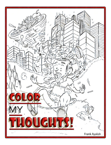 Color My Thoughts: Extended Distribution Version, De Ayala, Frank. Editorial Indy Pub, Tapa Blanda En Inglés