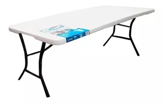 Mesa Plegable Lifetime Portafolio De 1.5 M Color Blanco