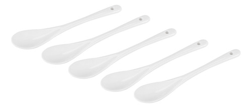 , Cucharas For Huevos De Porcelana Blanca, Cucharas De