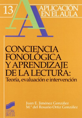 Libro Conciencia Fonologica Y Aprendizaje De La Lectura De J