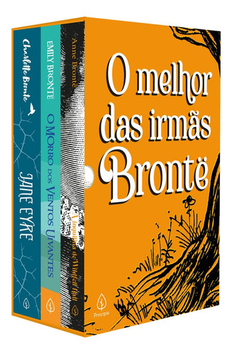 Box O melhor das irmãs Brontë, de Brontë, Anne. Série Clássicos da literatura mundial Ciranda Cultural Editora E Distribuidora Ltda., capa mole em português, 2021