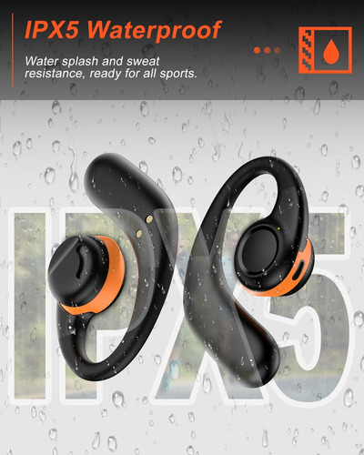 Auriculares Open Ear Jzones Wireless Bluetooth 5.3 - 60h