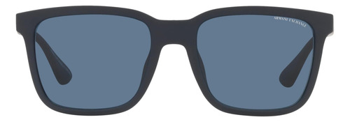 Armani Exchange Gafas De Sol Rectangulares, Ajuste 55 Mm