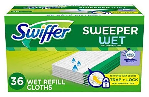 Swiffer Sweeper Wet Mopping Cloth Multi Surface Refills,