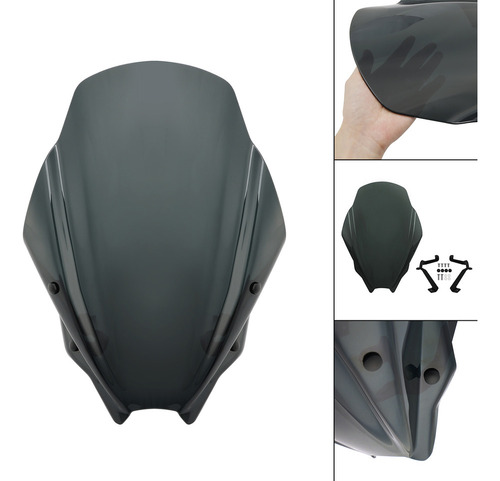 Mp1 Parabrisas For Suzuki Gsx-8s 23-24 Negro