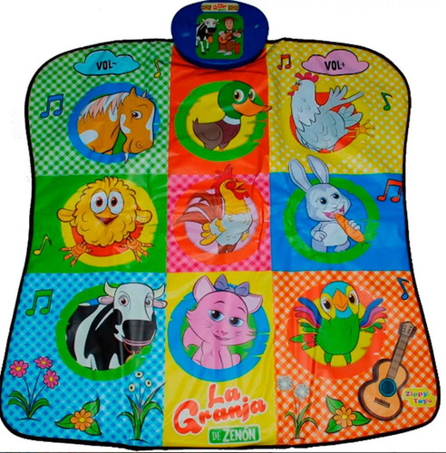 Alfombra Musical Canciones De Granja De Zenon Zippytoys