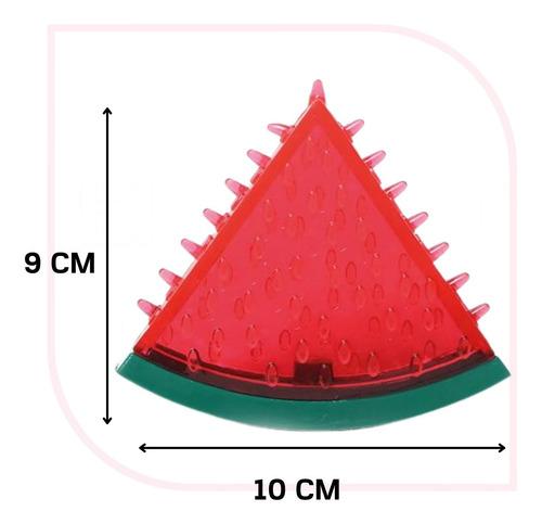 Imagem 2 de 5 de Brinquedo Frutinhas Mordedor Melancia Para Cães Mimo Pp148