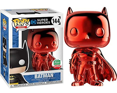 Funko Pop! Dc Super Heroes Red Chrome