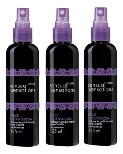 (3)  Sensual Sensations Perfume Para Cabello Con Feromonas