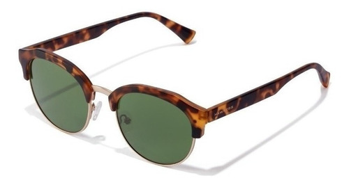 Gafas De Sol Hawkers Classic Rounded Hombre Y Mujer Color de la lente Verde Color del armazón Carey