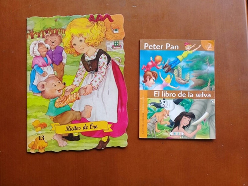 Cuentos Ricito De Oro, Peter Pan, El Libro De La Selva Y Más
