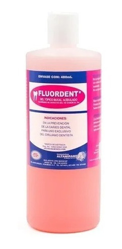 Fluordent Gel Floruro  Dental 480ml