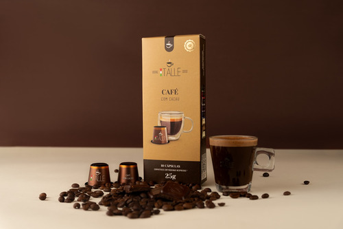 Cápsulas Café Nespresso Café Italle Compatível 70 Capsulas