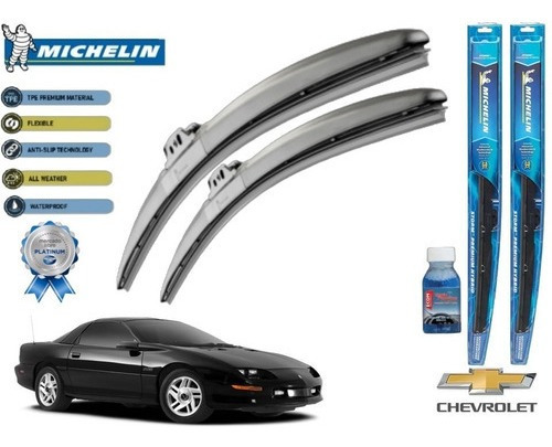 Par Plumas Limpiabrisas Chevrolet Camaro 1996 Michelin