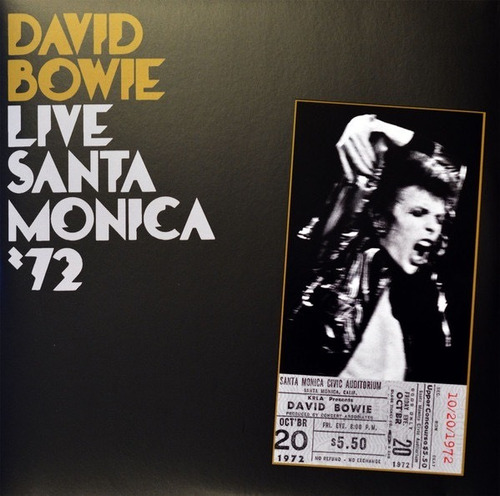 David Bowie Live Santa Monica '72 2 Lps