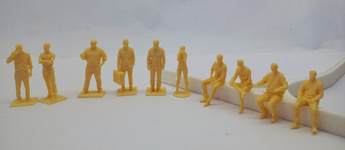 Figura Persona Escala 1/43 X 1 Unidad Maqueta Miniatura 3d