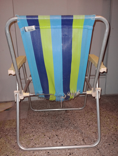 Reposera De Aluminio Para Reciclar Gris (Usado)