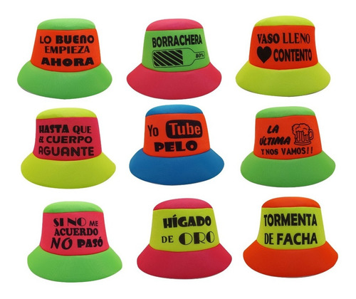 Cotillón, Cotillon Carioca, Gorros Cotillón 15 Años X40 Unid