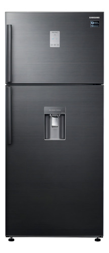 Refrigerador con freezer inverter Samsung RT53K6541BS color black stainless con capacidad de 526L