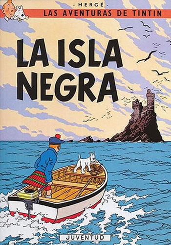 Tintin La Isla Negra (rustica) - Herge