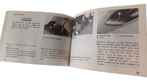 Kawasaki Concours 1000 Manual De El Propietario (Usado)