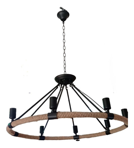 Candelabro Colgante Rustico Estilo Vintage