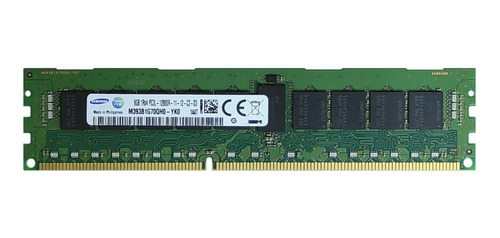 Imagen 1 de 3 de Memoria Para Servidor Ddr3l Samsung 8gb 1rx4 Pc3l-12800r- 11