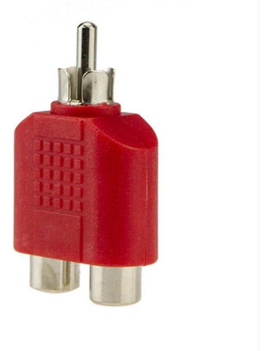 2 Rca Y Splitter Video Convertidor De Enchufe Adaptador De