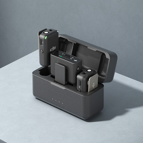Microfone Digital Sem Fio Dji Para Câmeras E Smartphones Preto