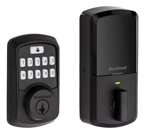 Cerradura Electronica Kwikset 99420-003 Aura Negro Smartlock