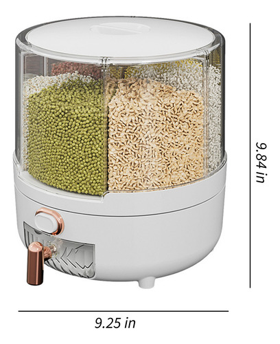 Dispensador Automático De Arroz Para Uso Doméstico Con Rotac