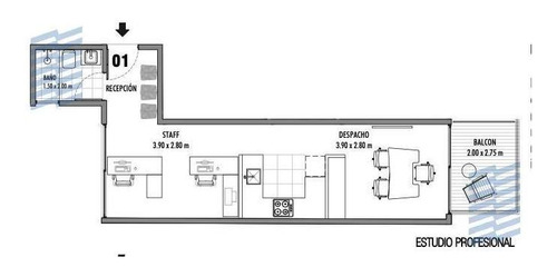 Imagen 3 de 19 de - Palermo -2 Ambientes Estudio Prof / Vivienda Financiacion 100% Entrega 2024