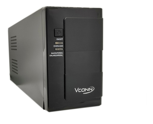 Imagen 2 de 5 de Ups De Respaldo Led 650va 390w Vv650led Vconn/ikseg